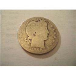 1898-O Barber Quarter