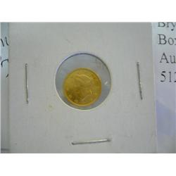 1852 One Dollar Gold Brilliant Uncirculated