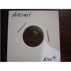 very old ancient coin