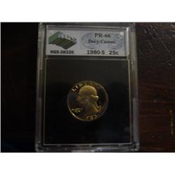 1980-s pr66 deep cameo quarter