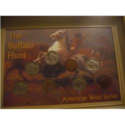 the buffalo hunt american west series and frame