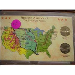 historic americana the jefferson nickels and frame