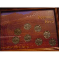 the roaming herd coins and frame