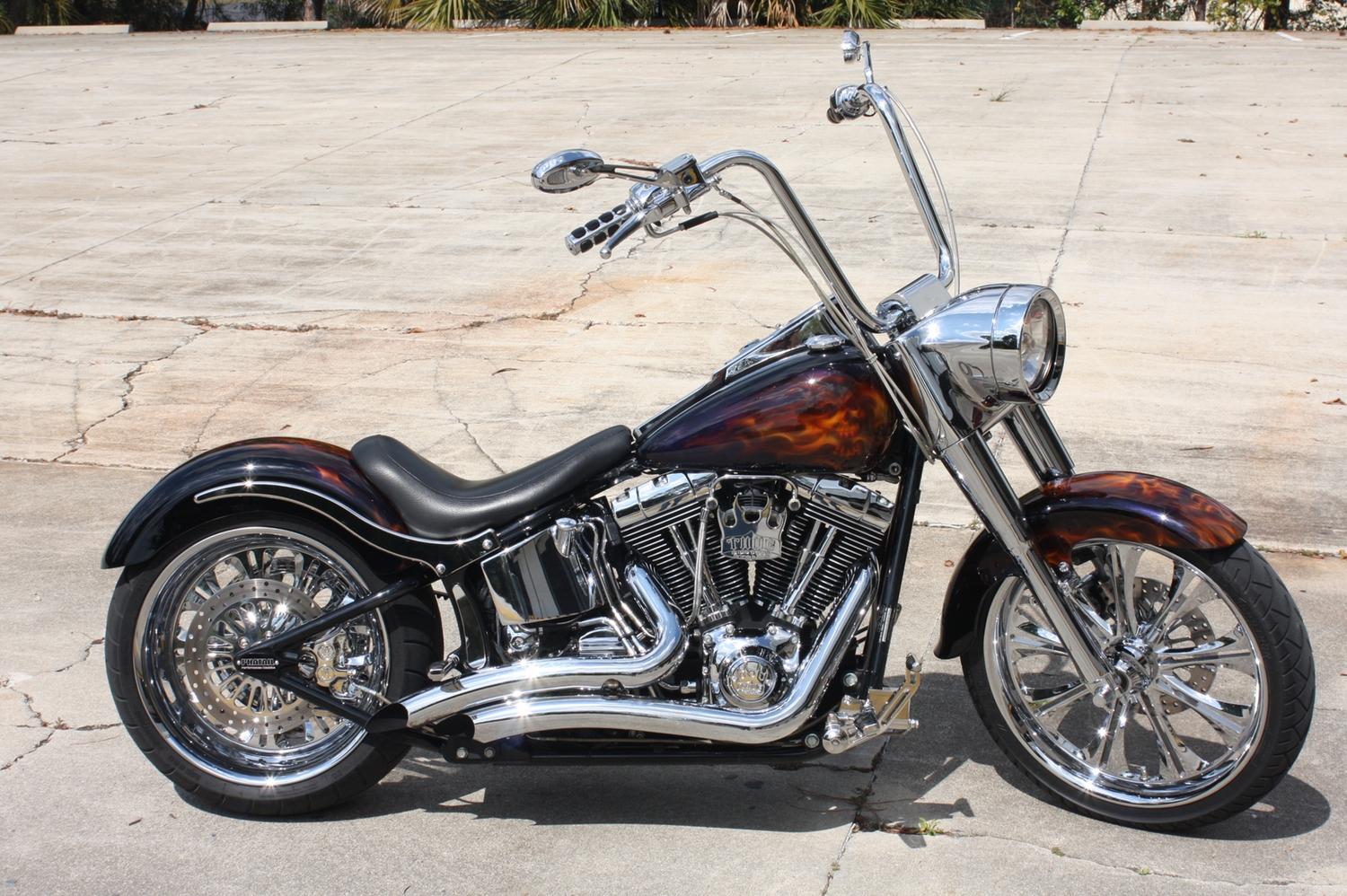 2002 Harley-Davidson FLSTF Fatboy Motorcycle