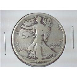 191-D WALKING LIBERTY HALF DOLLAR