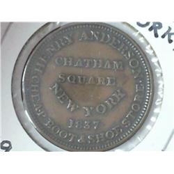 1837 HARD TIMES TOKEN HT-219 (AU)