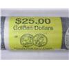 Image 1 : US MINT $25 ROLL OF 2000-D SACAGAWEA DOLLARS (UNC)