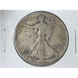 1941-S WALKING LIBERTY HALF DOLLAR