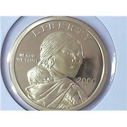 2000-S SACAGAWEA DOLLAR (GEM PROOF)