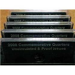 2008-P/D/S STATE QUARTER SET (UNC & PF)
