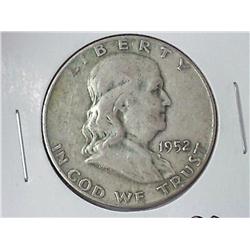1952-D FRANKLIN HALF DOLLAR