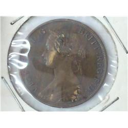 1861 NEW BRUNSWICK 1 CENT