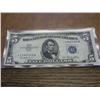 Image 1 : 1953 US $5 SILVER CERTIFICATE STAR NOTE BLUE SEAL