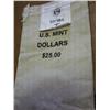 Image 1 : US MINT $25 BAG OF SBA-P DOLLARS (UNC)