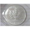 Image 1 : 1989 CANADA FIVE DOLLAR MAPLE LEAF UNC 1 0Z SILVER