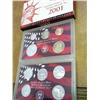Image 1 : 2001 US SILVER PROOF SET BETTER DATE
