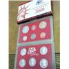 Image 2 : 2001 US SILVER PROOF SET BETTER DATE
