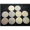 Image 2 : 10 ASSORTED 1900'S INDIAN HEAD CENTS