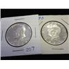 Image 1 : 1968-S & 69-S 40% KENNEDY HALF DOLLARS PROOF