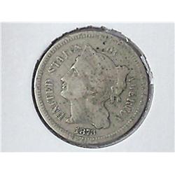 1873 THREE CENT PIECE (NICKEL)