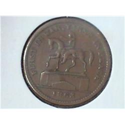 1863 CIVIL WAR TOKEN (AU-UNC)