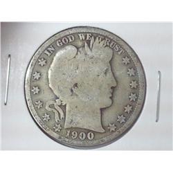 1900-S BARBER HALF DOLLAR