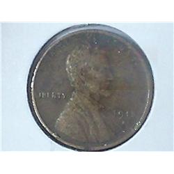 1915-S LINCOLN CENT (VERY FINE)