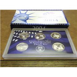 PARTIAL 2004 US PROOF SET QUARTERS ONLY