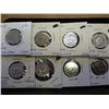 Image 1 : 8 ASSORTED CANADA FIVE CENTS MOSTLY UNC'S