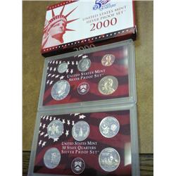 2000 US SILVER PROOF SET