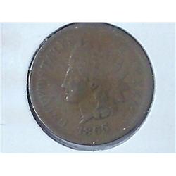 1865 INDIAN HEAD CENT (FINE)