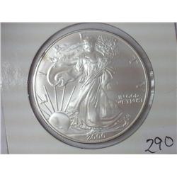 2000 AMERICAN SILVER EAGLE (UNC)