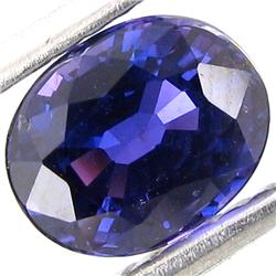 1.07ct Color Change Purple Unheated Sapphire  (GEM-19704)