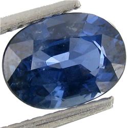 1.97ct Blue Natural Sapphire Ceylon Oval Cut VVS (GEM-24726)