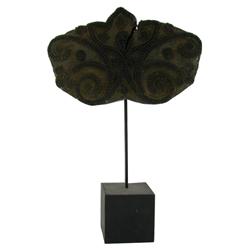 Antique Afghan Printing Block on Stand (ANT-1045)