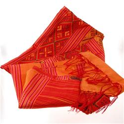 Laos Raw Silk Wall Tapestry (DEC-050)
