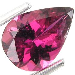 1.68ct Top Fire Natural Pear Rubellite Tourmaline  (GEM-20999)