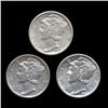 Image 1 : 1936P/D/S Mercury Dimes Hi Grade Set of 3 (COI-8451)