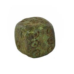 Ancient Roman Bronze Die 1800+ y/o (ANT-925)