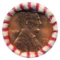 1984 Lincoln Cent RARE Never Opened BU Roll (COI-5528)