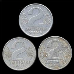 1957 E Germany 2 Mark Hi Grade (COI-8096)