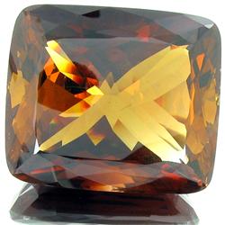 851.75ct Cognac Firey Red Imperial Topaz Appraised $1.8mm (GEM-28705)