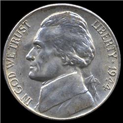 1944D Jefferson 5c MS65 w/ Full Steps (COI-7835)