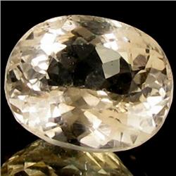 14.90ct White Topaz Oval Cut Afghan (GEM-17470)