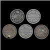 Image 2 : 1906-09 Canada 5c 5pcs XF/VF (COI-8582)