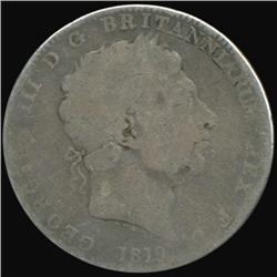 1819 Britain George III Crown Circulated (COI-7076)