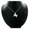 Image 2 : 32ctw MoP Sterling Turtle Pendant Necklace (JEW-210)