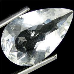 3.97ct Amazing Pure White Diamond Pollucite (GEM-26841)