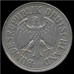 1958J Germany 1 Mark Hi Grade RARE (COI-8146)