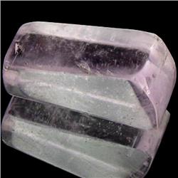 37.5ct Natural Pink Kunzite Crystal (GEM-18396)